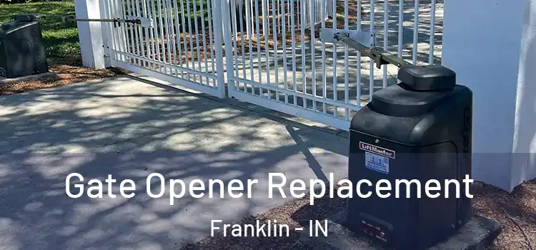 Gate Opener Replacement Franklin - IN